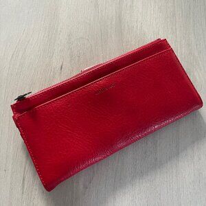 Matt & Nat Red Vegan Leather Wallet